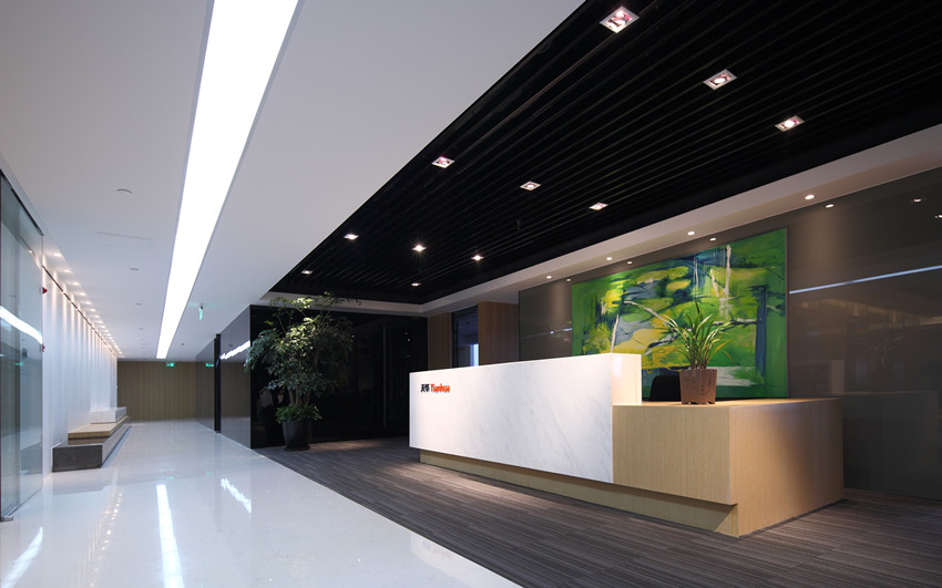 天津AG8亚洲国际游戏集团办公室室内设计